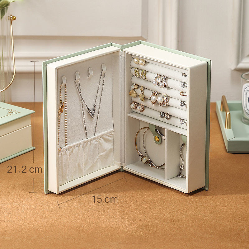 European Style Portable Zipper Storage Box for Jewelry